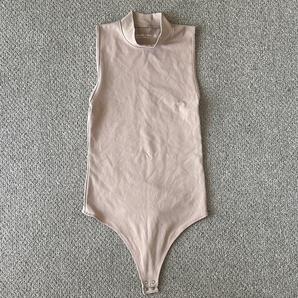 Abercrombie & Fitch Tan Bodysuit